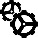 symbol,cogwheel,two,Tools and utensils,symbols,wheel,cogwheels,wheels,work tools,cogs